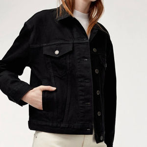 Aritzia Wilfred Free Bishamber denim Jacket Size Small